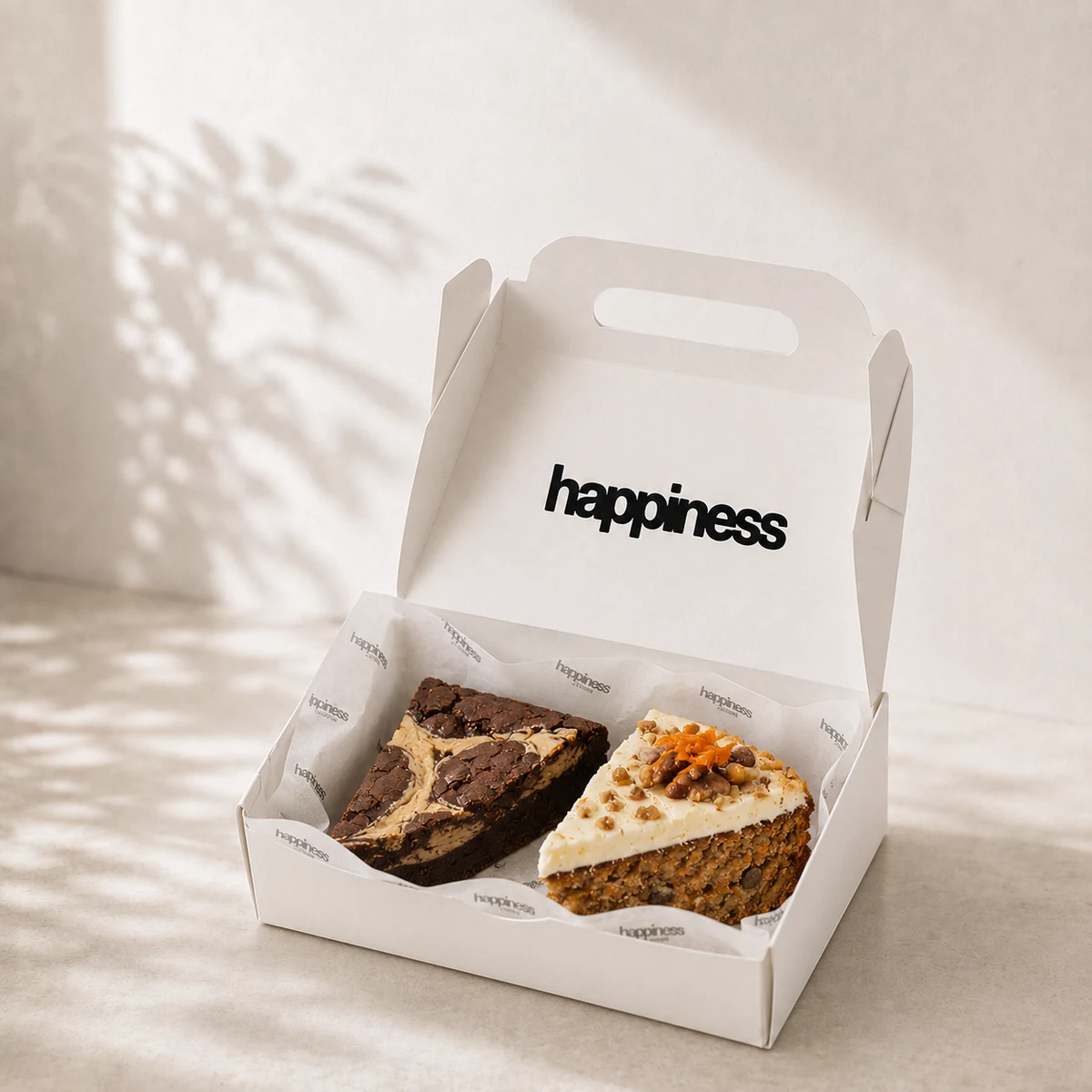 baked treats in a happiness box